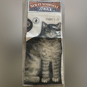 Vintage Toy Works Tabby Cat Sew-It-Yourself Kit